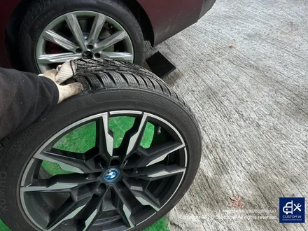 BMW I4 M50 휠 상처 수리 후, 다이아몬드 커팅 복원 / 용인 처인구