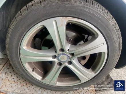 벤츠 W213 E220D 18인치 휠 상처 수리 후, 실버 휠 복원 도색 / 용인 처인구