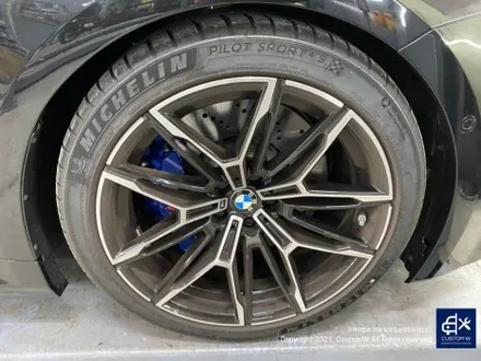 BMW G87 M2 930M 블랙 유광 휠도색 + 레드 캘리퍼 도색 커스텀W에 자주 입고되는 포켓 머신~~! / 용인 처인구