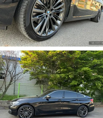 BMW 6GT 640i 엄청난 부식과 상처가 많았던 휠 상처 수리 후, 건메탈 그레이 휠 도색 작업하셨던 고객분께서 후기글 작성해 주셨습니다 / 용인 처인구