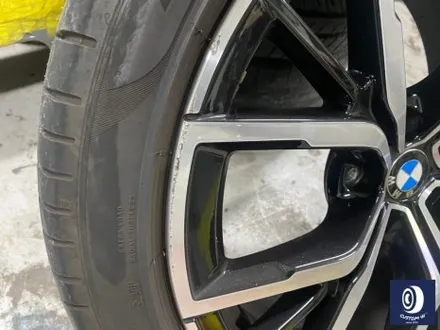 BMW G30 530i 845M 휠 상처 수리 후, 다이아몬드 커팅 복원 / 용인 처인구