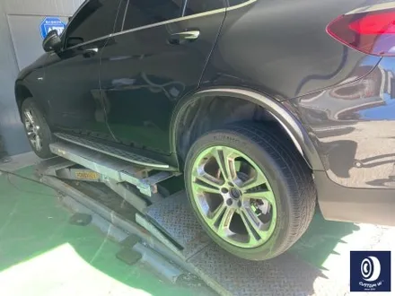 벤츠 GLC43 AMG 휠 상처 수리 후, 다이아몬드 커팅 복원 / 용인 처인구