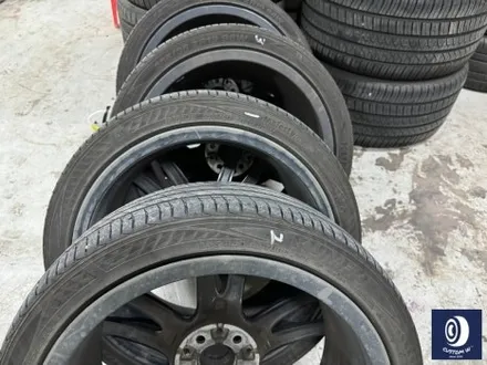 BMW G20 330i 791M 휠 상처 수리 후, 블랙 유광 휠도색 (feat. 공기압 센서 / TPMS 밸브 부식 나사선 손상 / 신품 에어 밸브 교체) / 용인 처인구