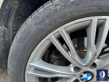 BMW F15 X5 20인치 인디 비주얼 휠 / 휠 수리 도색 불량 기존 페인트 제거 (약품 박리) 후, 블랙 유광 휠도색 재작업 / 용인 처인구