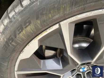 BMW X7 913M 22인치 휠 상처 수리 후, 다이아몬드 커팅 휠 복원 / 용인 처인구