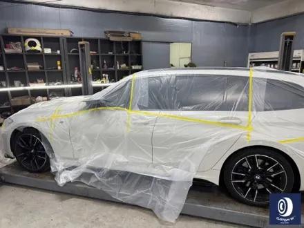 BMW M340i 투어링 792M 하이그로시 블랙 휠도색 + 레드 캘리퍼도색 / 보험 긴급 출동 서비스 ( 세이프티 로더 / 캐리어 카 입출고) / 용인 처인구