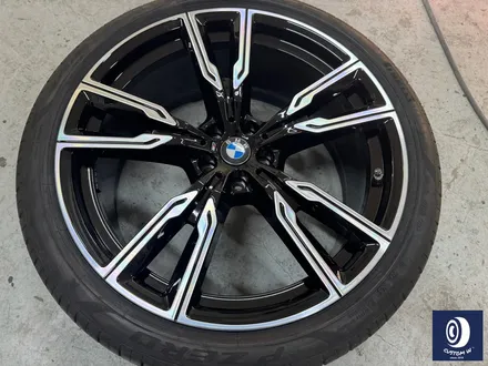 BMW X5 M60i 22인치 747M 휠 상처 수리 후, 다이아몬드 커팅 휠 복원 / 용인 처인구