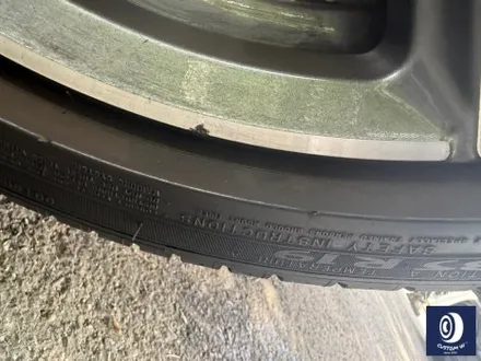 벤츠 W213 E300 AMG 라인 19인치 휠 상처 수리 후, 건메탈 그레이 휠 도색 / 용인 처인구