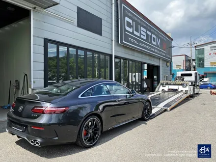 벤츠 E53 AMG 블랙 실버 투톤 유광 휠도색 / 용인 처인구