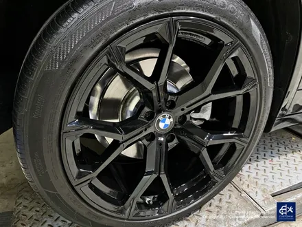 BMW X3 박리 후 블랙유광 휠도색 / 용인 처인구