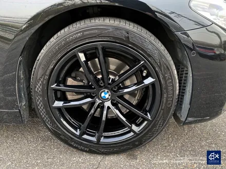BMW G30 520d 휠수리 후 블랙유광 휠도색 / 용인 처인구
