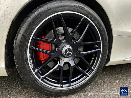 벤츠 S63 AMG 쿠페 휠수리 후 블랙 실버 투톤 무광 휠도색 / 용인 처인구