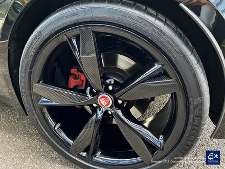 재규어 F타입(F-type) 휠수리 후 블랙유광 휠도색 / 용인 처인구