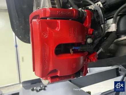 벤츠 GLE53 AMG 블랙 유광 휠도색 그리고 레드 캘리퍼 도색까지_! 완벽한 컬러 밸런스_! / 용인 처인구