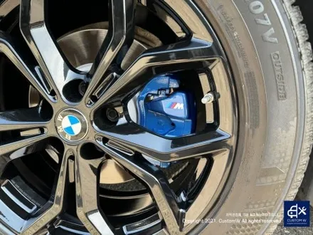 BMW G03 X3 20D X drive 19인치 유광 블랙 휠 도색 그리고 블루 캘리퍼 도색 작업까지_! (feat. 고객분께서 작성해 주신 후기글) / 용인 처인구