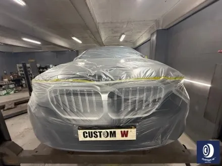 신차 출고 작업 / 미등록 차량 BMW G60 530i 하이그로시 블랙 (검정유광)  휠도색 + 레드 캘리퍼 도색 (feat. 늘 하던 대로~! 입출고 과정 공유) / 용인 처인구