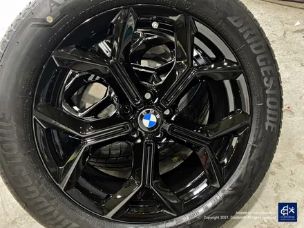 BMW X3 블랙유광 휠도색 + 레드 캘리퍼 도색 / 용인 처인구