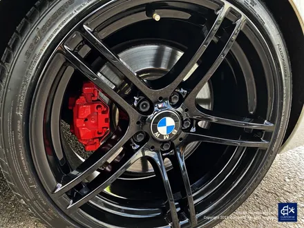 BMW E93 335i 휠수리 후 블랙유광 휠도색 + 레드 캘리퍼 도색 / 용인 처인구