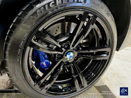 어디서부터 잘못된건지...BMW M3 437M 박리 후 블랙유광 휠도색 / 용인 처인구