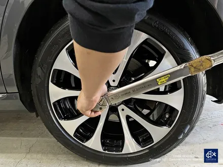 벤츠 W213 E220d 휠수리 후 다이아몬드 컷팅 블랙폴리시 휠 / 용인 처인구