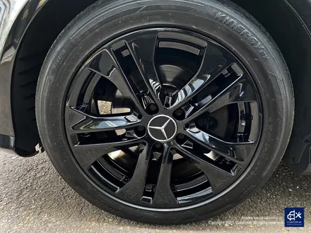 벤츠 W204 C220d 휠수리 후 블랙 유광 휠도색 / 용인 처인구