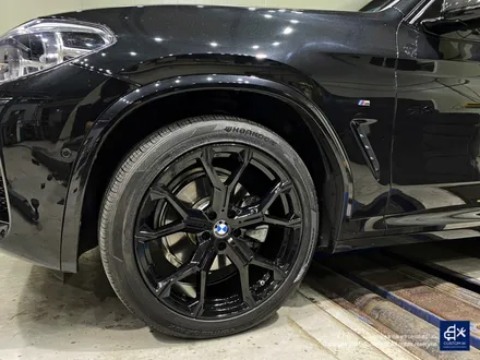 BMW X3 박리 후 블랙유광 휠도색 / 용인 처인구
