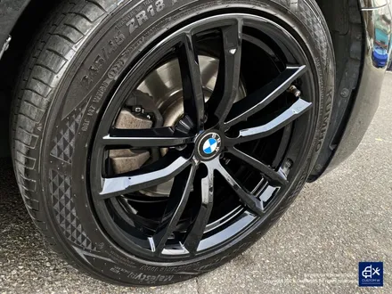 BMW G30 520d 휠수리 후 블랙유광 휠도색 / 용인 처인구