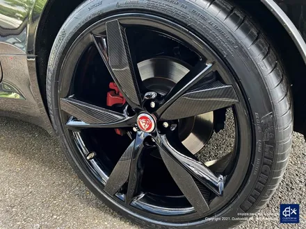 재규어 F타입(F-type) 휠수리 후 블랙유광 휠도색 / 용인 처인구