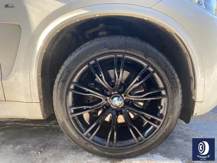BMW F15 X5 20인치 인디 비주얼 휠 / 휠 수리 도색 불량 기존 페인트 제거 (약품 박리) 후, 블랙 유광 휠도색 재작업 / 용인 처인구