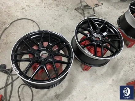 벤츠 S63 AMG 잘못된 휠 수리 도색 이력이 있는 에디션 휠 약품 박리 (페인트 제거) 후, 투톤 휠도색 재작업 + 캘리퍼 도색까지_! / 용인 처인구