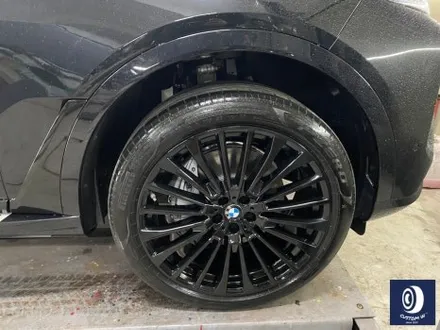 BMW X7 40D 신차 출고 작업 22인치 블랙 유광 휠도색 / 용인 처인구