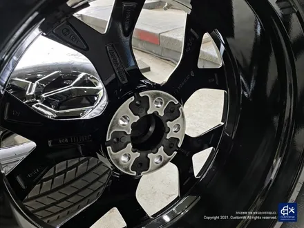 BMW X3 블랙유광 휠도색 + 레드 캘리퍼 도색 / 용인 처인구