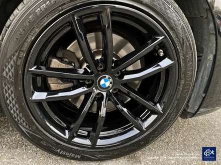 BMW G30 520d 휠수리 후 블랙유광 휠도색 / 용인 처인구