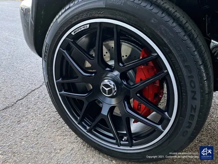 벤츠 G63 AMG G바겐 블랙 실버 무광 투톤 휠도색 / 용인 처인구