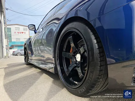 닛산 GT-R 박리 후 블랙유광 휠도색 / 용인 처인구