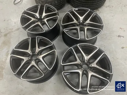 벤츠 GLE53 AMG 블랙 유광 휠도색 그리고 레드 캘리퍼 도색까지_! 완벽한 컬러 밸런스_! / 용인 처인구