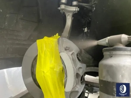 아우디 A7 55TFSI e 20인치 다이아몬드 커팅 가공을 이용한 블랙 폴리시 휠 커스텀 +  부식 방지 블랙 컬러로 캘리퍼 도색 작업까지_! / 용인 처인구