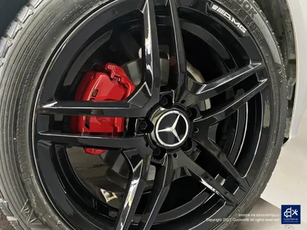 벤츠 W205 C200d 휠수리 후 블랙유광 휠도색 + 레드 캘리퍼 도색 / 용인 처인구