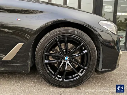 BMW G30 520d 휠수리 후 블랙유광 휠도색 / 용인 처인구