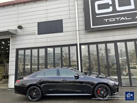 벤츠 CLS400d 휠수리 후 블랙유광 휠도색 / 용인 처인구