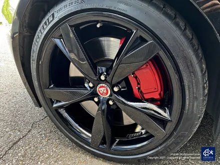 재규어 F타입(F-type) 휠수리 후 블랙유광 휠도색 / 용인 처인구