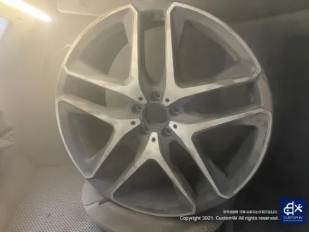 벤츠 GLE53 AMG 블랙 유광 휠도색 그리고 레드 캘리퍼 도색까지_! 완벽한 컬러 밸런스_! / 용인 처인구