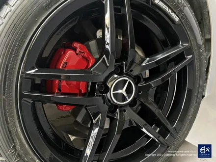 벤츠 W205 C200d 휠수리 후 블랙유광 휠도색 + 레드 캘리퍼 도색 / 용인 처인구