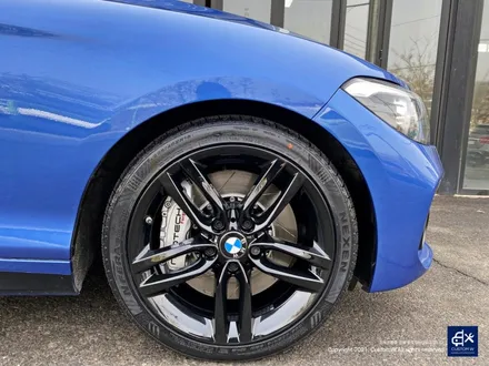 BMW 118d 휠수리 후 블랙유광 휠도색 / 용인 처인구