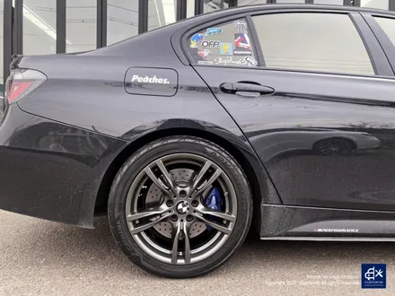 BMW F30 330i 휠수리 후 건메탈 유광 휠도색 / 용인 처인구