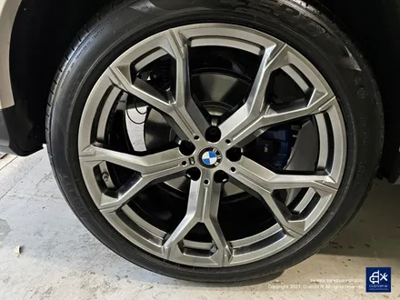 BMW G06 X6 휠수리 후 고스트크롬 휠도색 / 용인 처인구