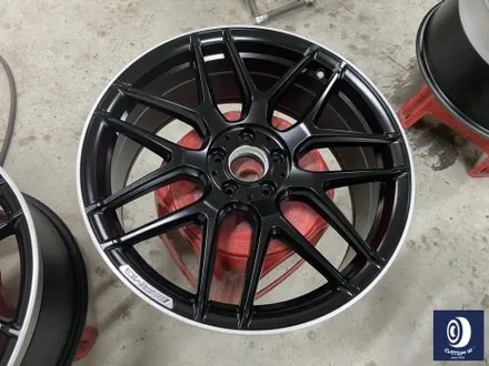 벤츠 S63 AMG 잘못된 휠 수리 도색 이력이 있는 에디션 휠 약품 박리 (페인트 제거) 후, 투톤 휠도색 재작업 + 캘리퍼 도색까지_! / 용인 처인구