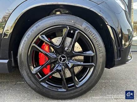 벤츠 GLE53 AMG 블랙유광 휠도색 + 레드 캘리퍼 도색 / 용인 처인구