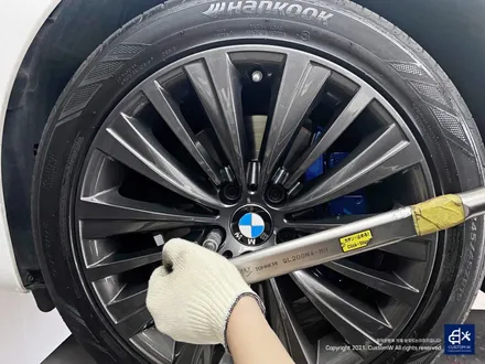 BMW 5GT 휠 수리 후 건메탈 휠도색 + 블루 캘리퍼 도색 / 용인 처인구