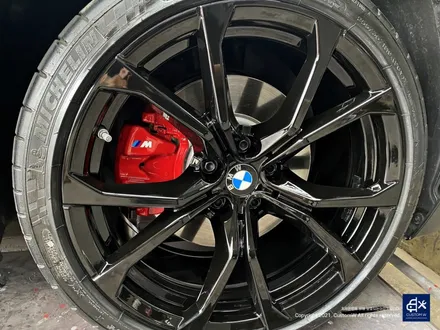 BMW Z4 20i 블랙유광 휠도색 & 레드 캘리퍼 도색 / 용인 처인구